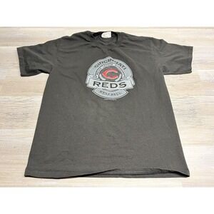 Vintage Y2K Cincinnati Reds CSA T Shirt Sports Tee Men's‎ Large Black